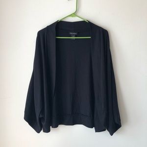 Lane Bryant Black Cardigan Shrug Size 18/20